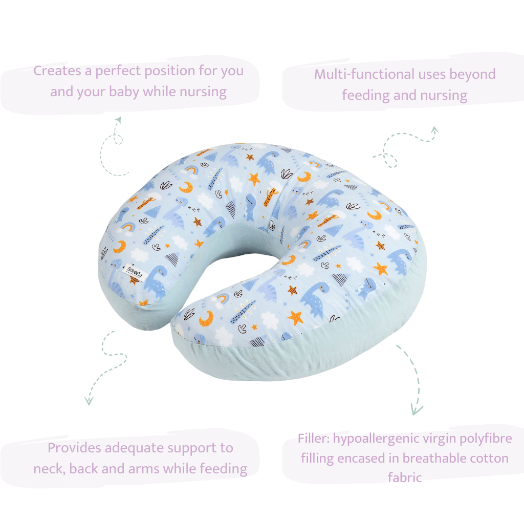 Dinoland Feeding Pillow