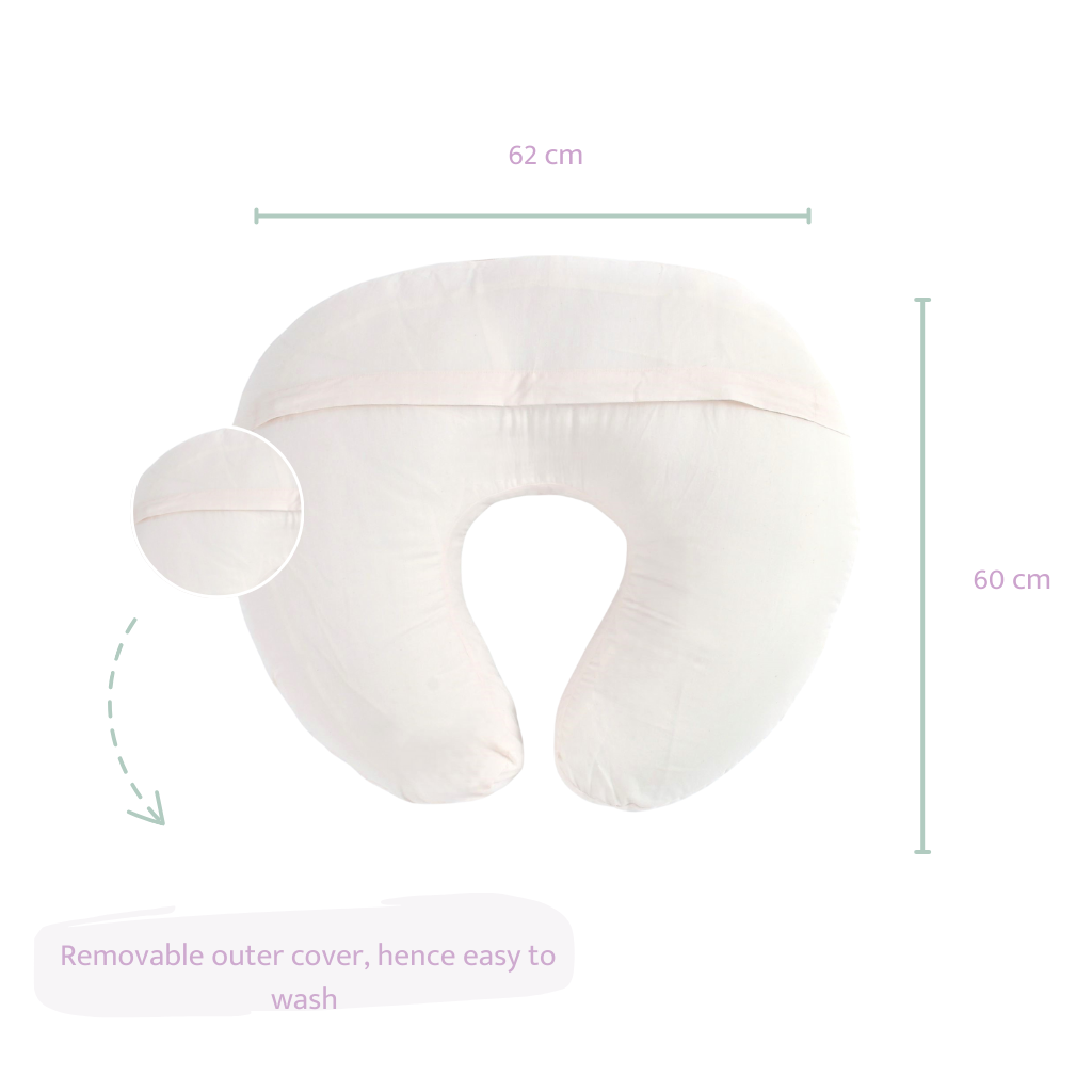Rainbow Vibes Feeding Pillow