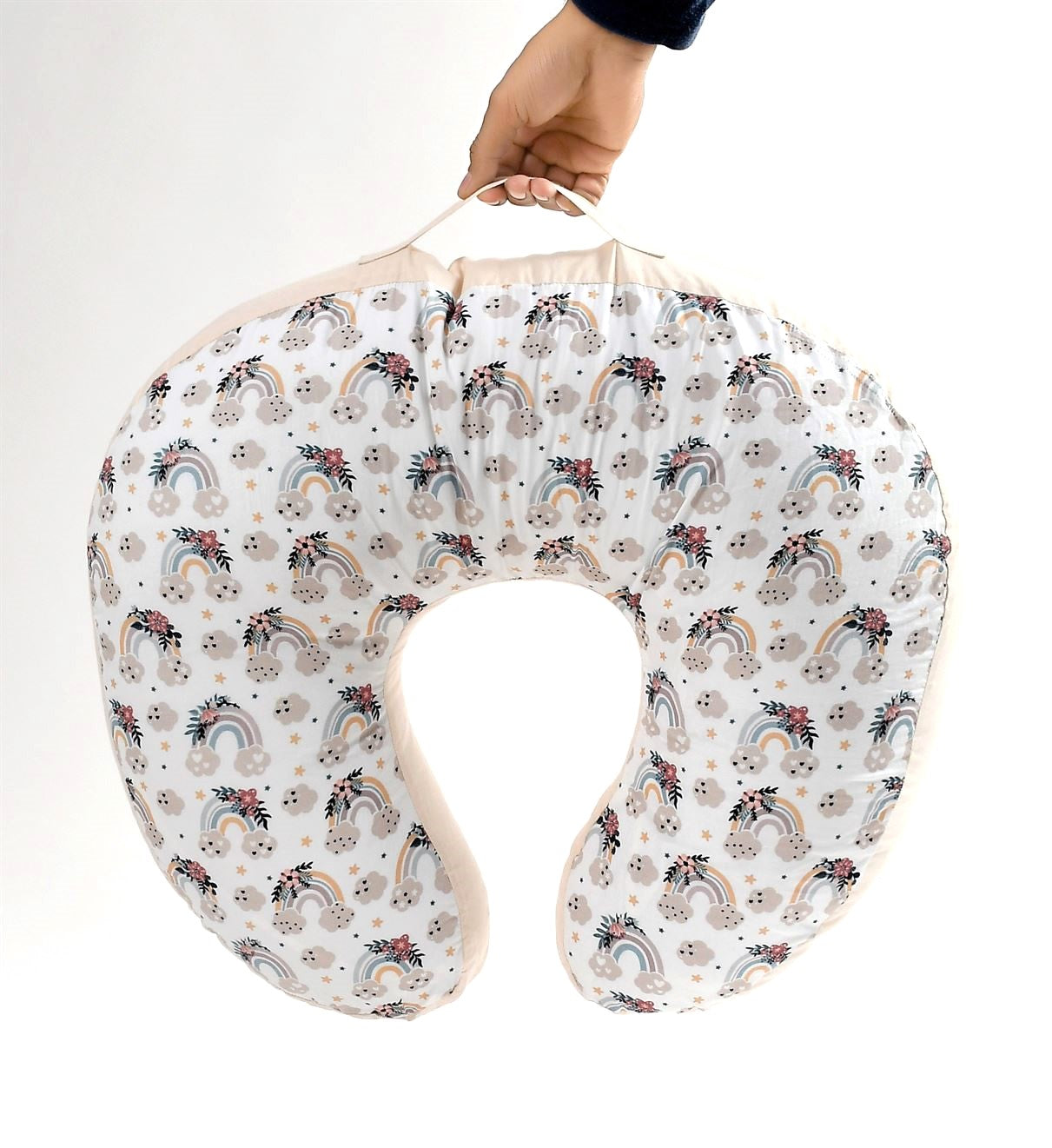 Rainbow Vibes Feeding Pillow