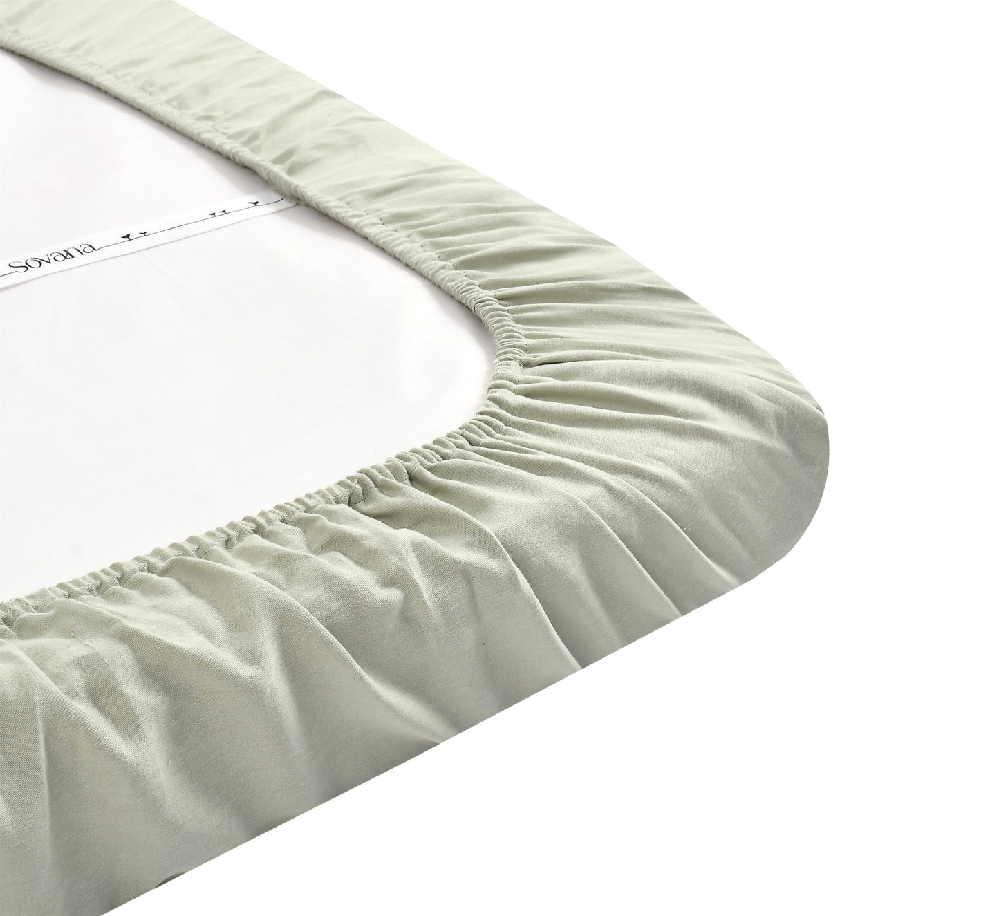 Green Fitted Cribsheet