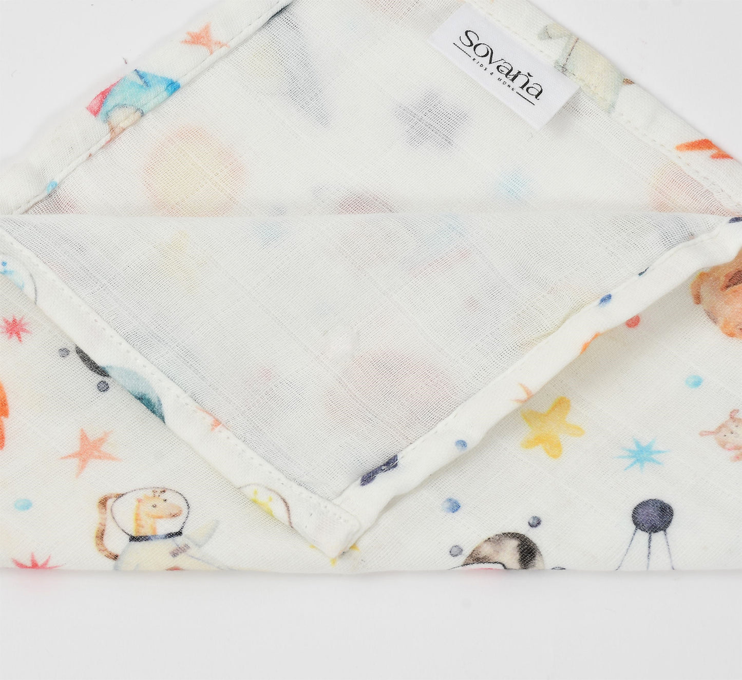 Blue Set of 5 Wash Cloths
