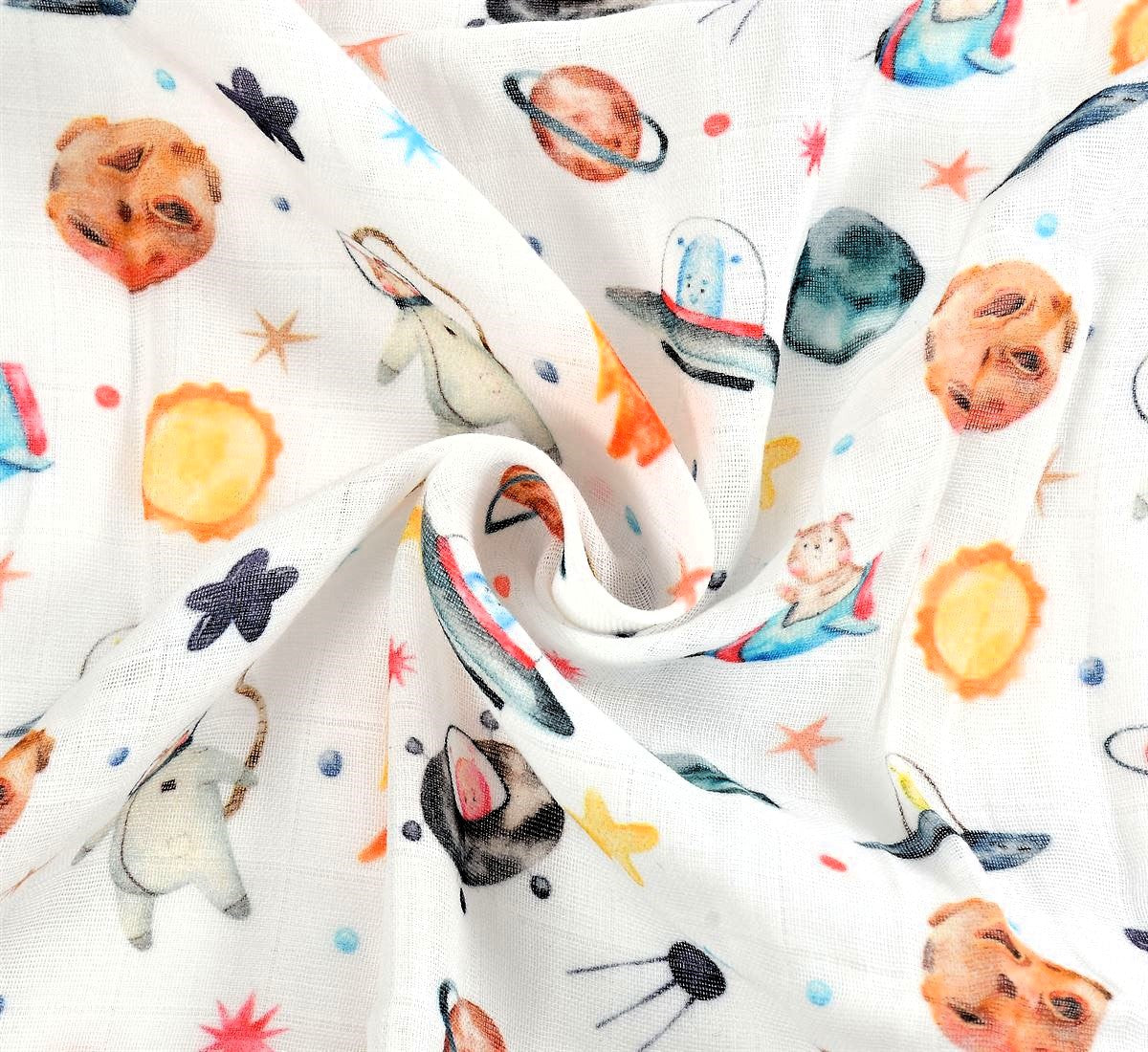 Blue Swaddles Set of 3