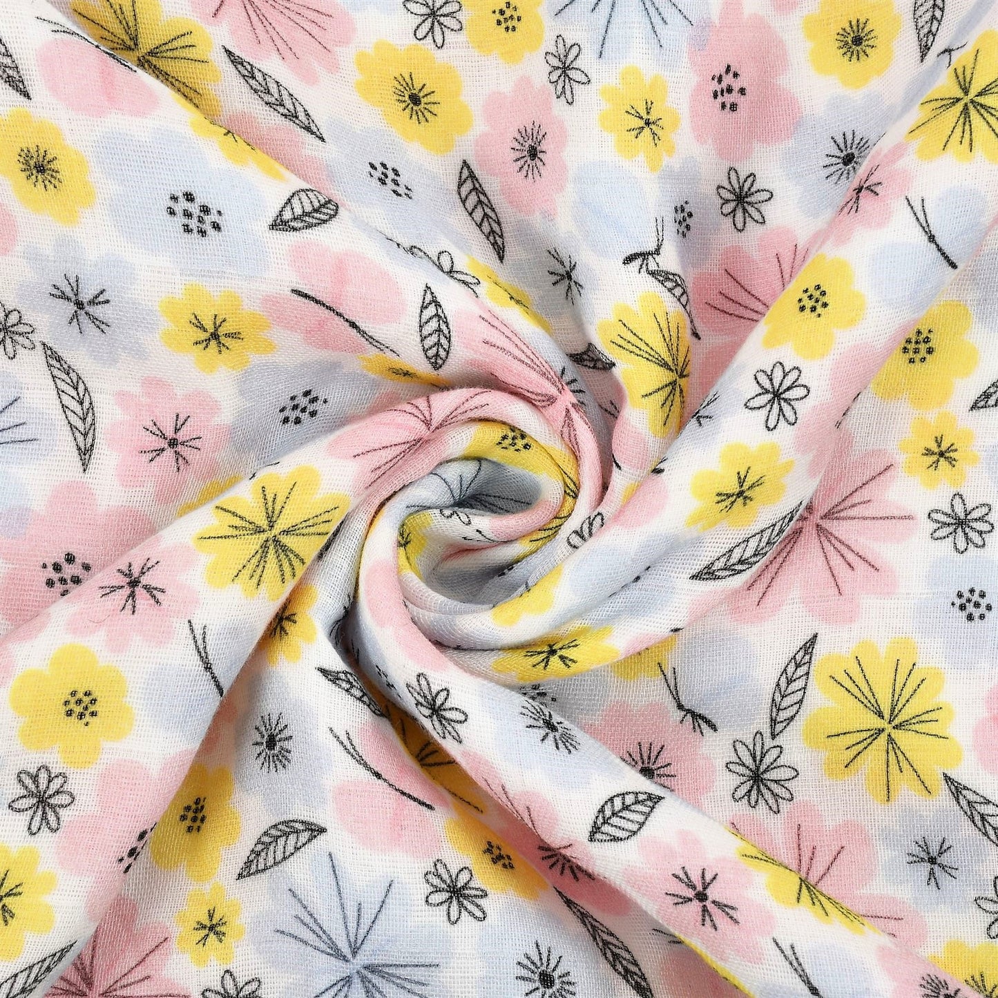 Eden Garden Muslin Blanket