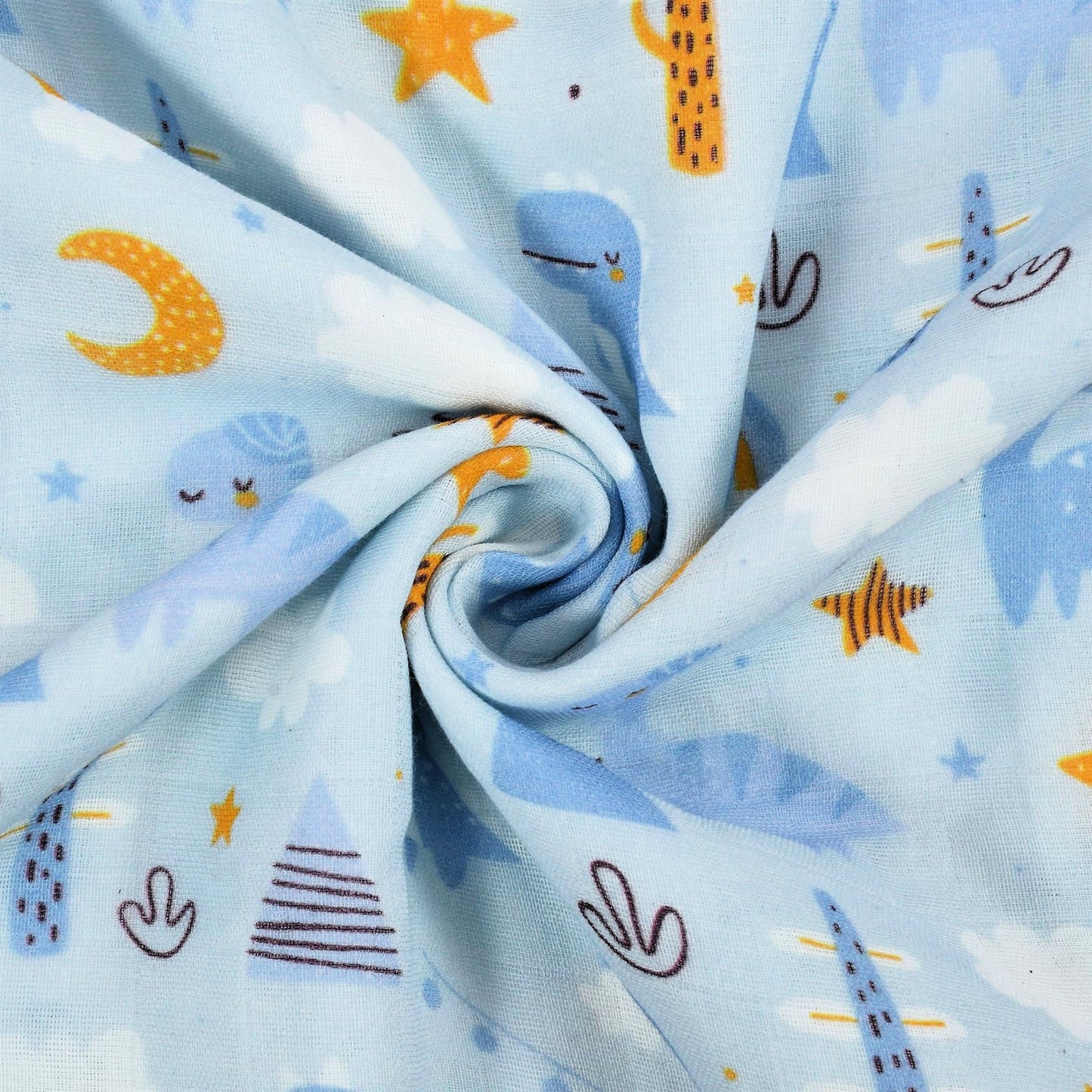 Dinoland Muslin Blanket