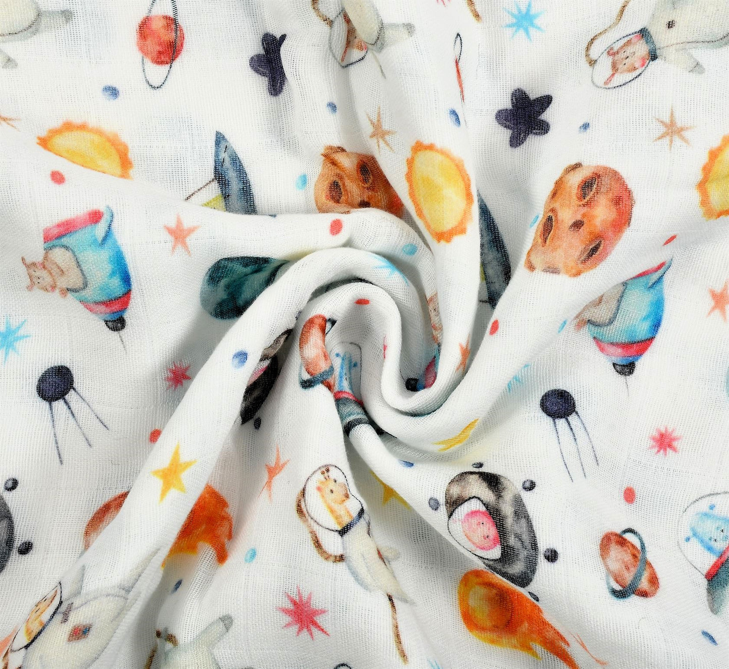 Pets of the Galaxy Muslin Blanket