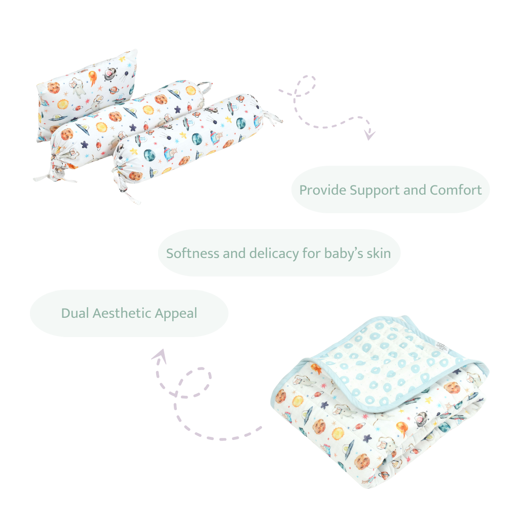Pets of the Galaxy Bedding Set