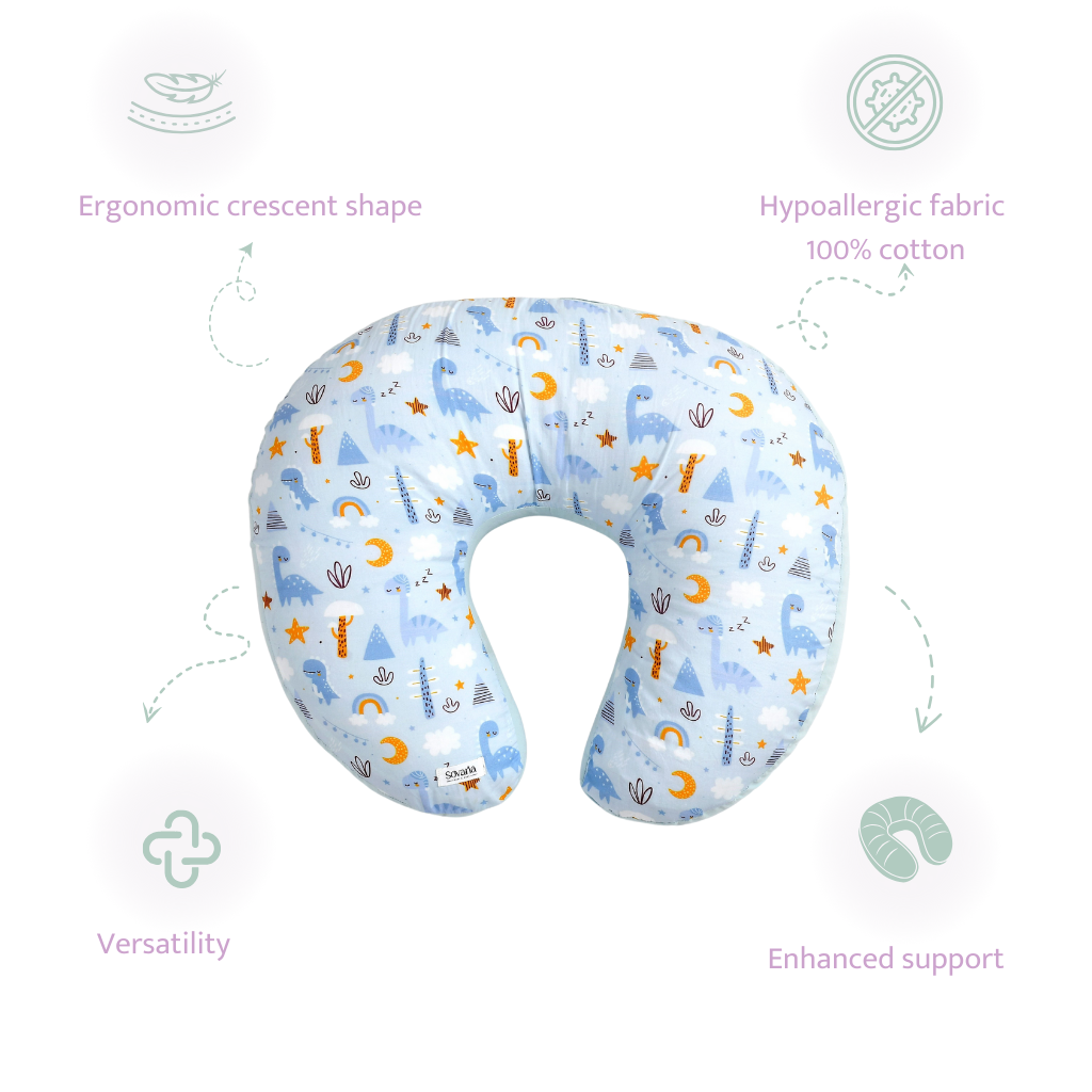 Dinoland Feeding Pillow