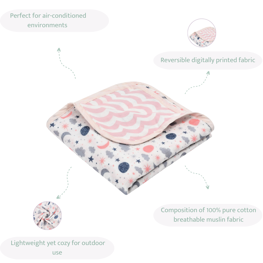 Twinklers Muslin Blanket