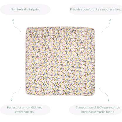 Eden Garden Muslin Blanket