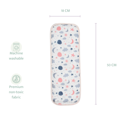 Pink Set of 3 Burp Pads