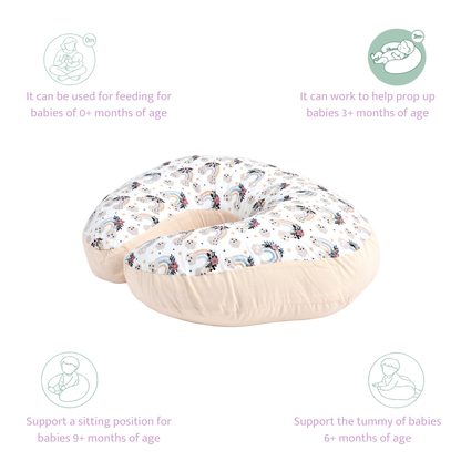 Rainbow Vibes Feeding Pillow