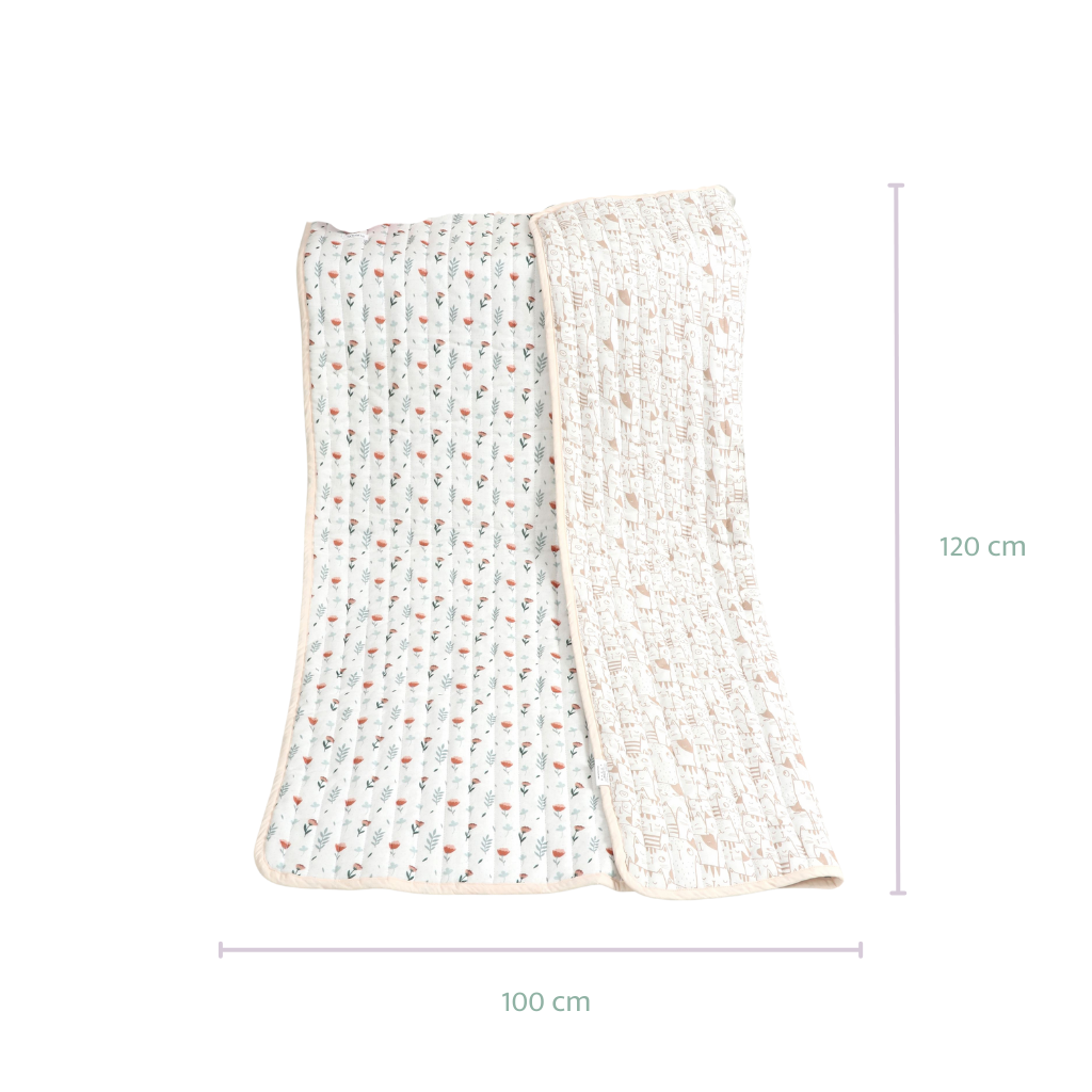 Ferns & Roses Bedding Set