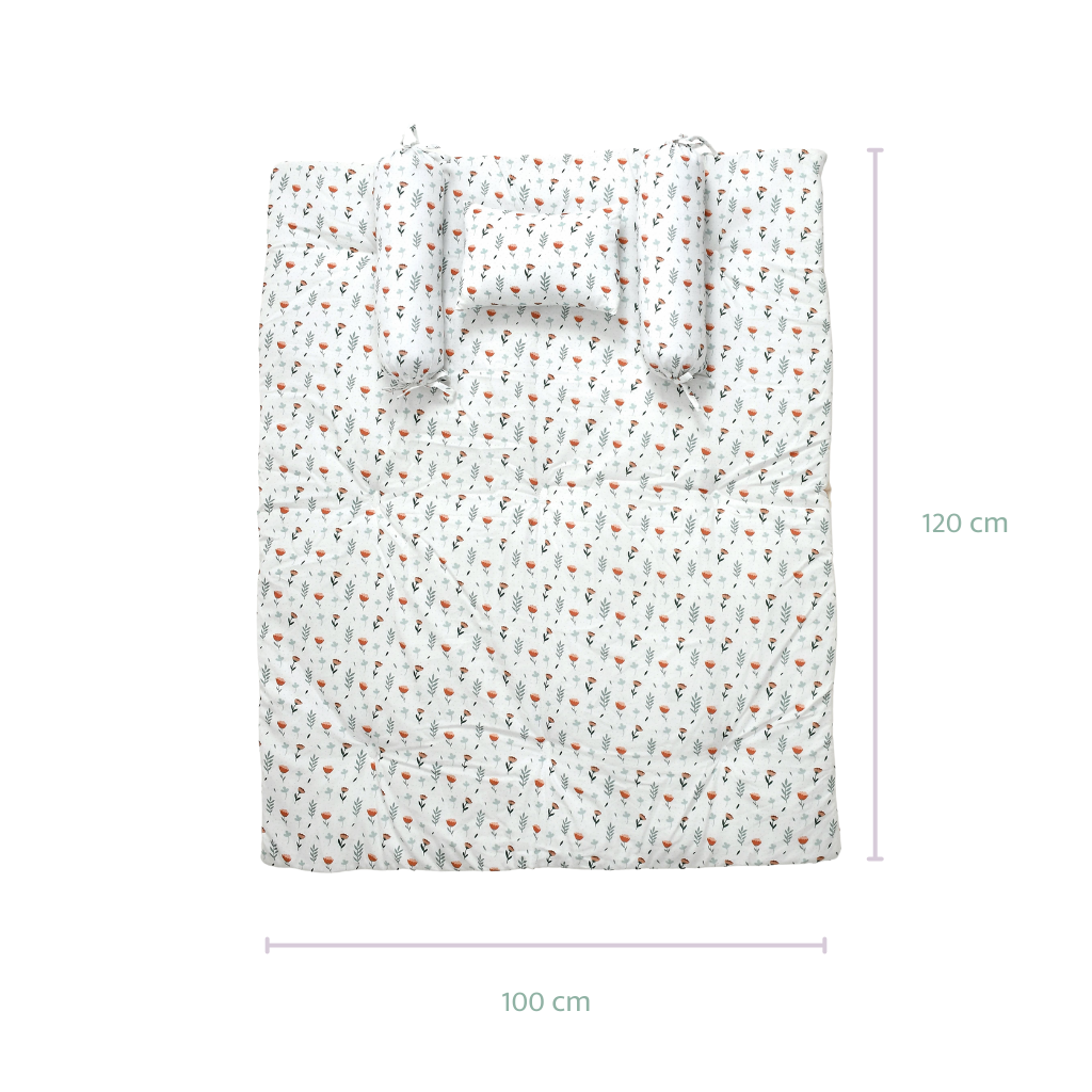 Ferns & Roses Bedding Set