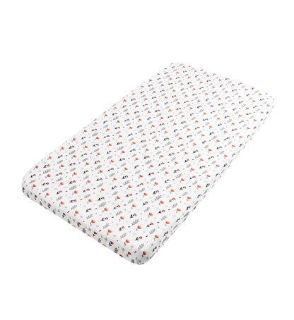 Ferns & Roses Fitted Cribsheet