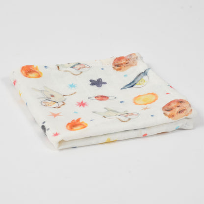 Blue Set of 5 Wash Cloths
