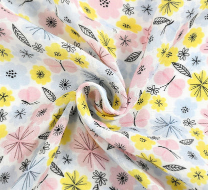 Pink Swaddles Set of 5