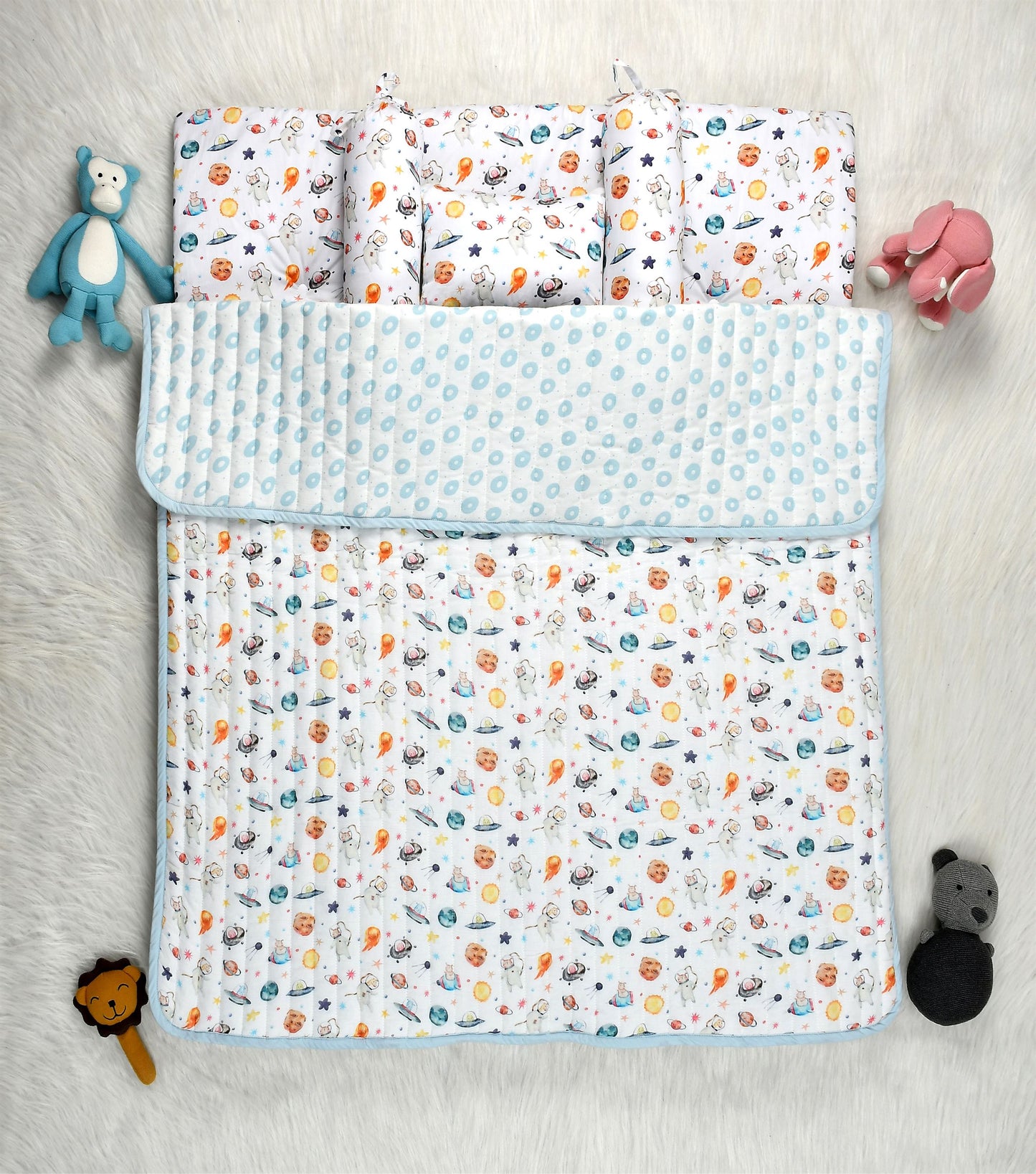 Pets of the Galaxy Bedding Set