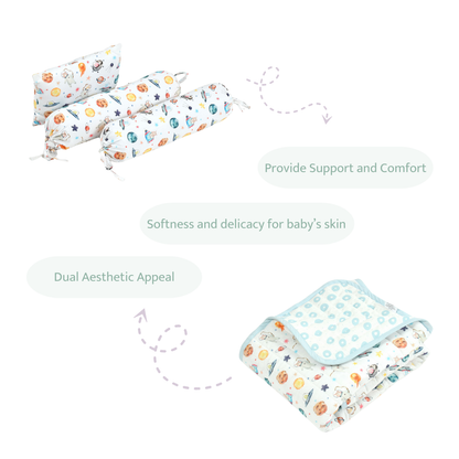 Pets of the Galaxy Bedding Set